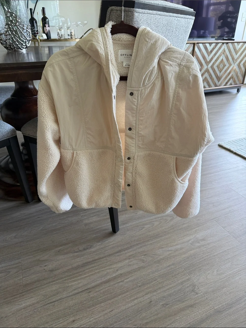 aerie Sherpa jacket - Picture 3 of 5